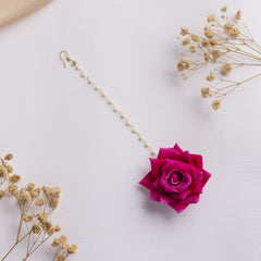 Ehsaas floral jewellery set tikka