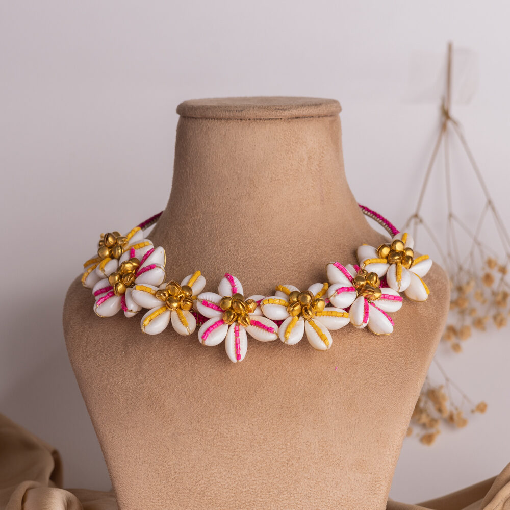 Tarangini floral jewellery set necklace