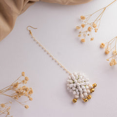Mehek floral jewellery set tikka