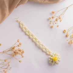 Vasundhara floral jewellery set tikka
