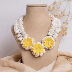 Aabha floral jewellery set necklace