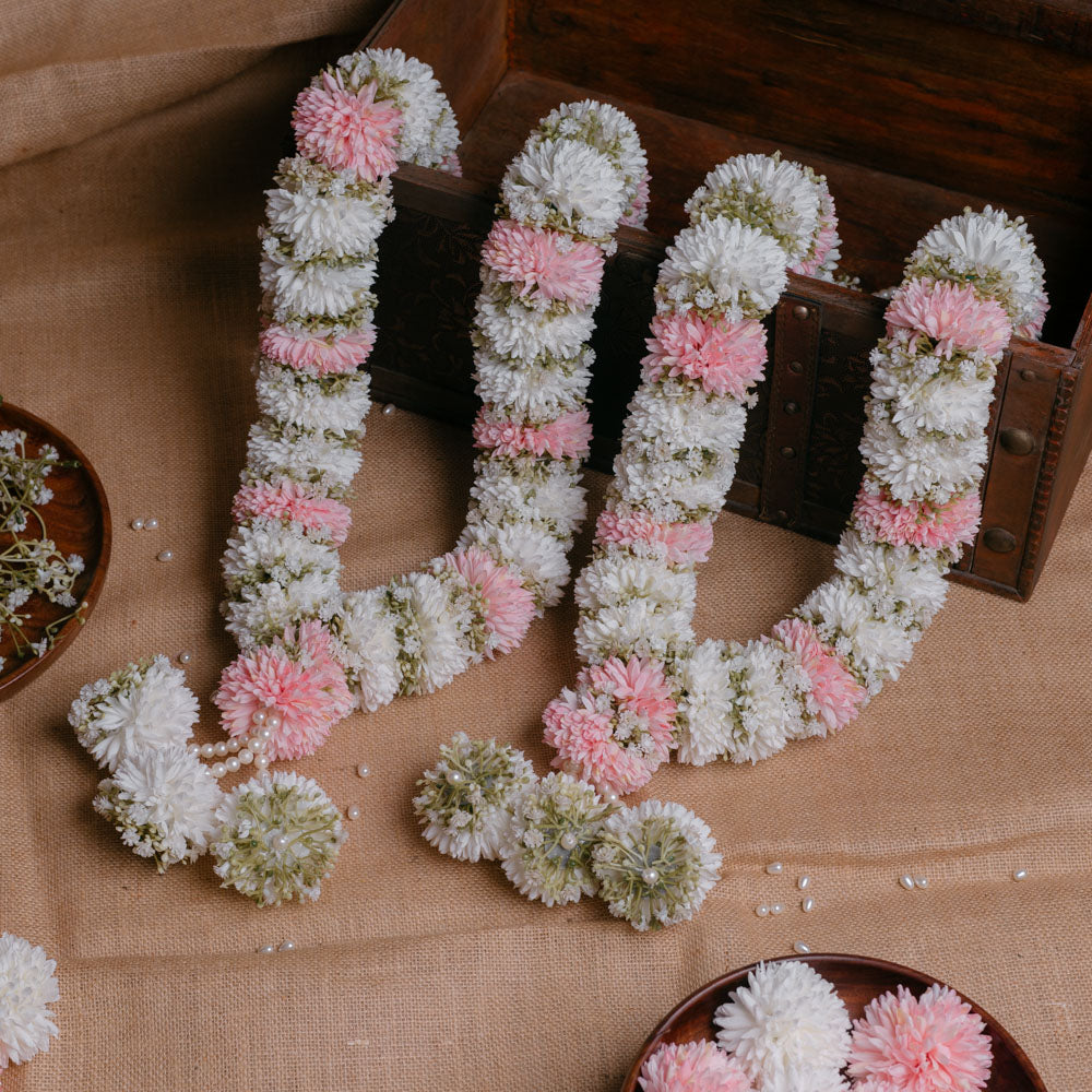 Dahlia & Gypsophila Garland Set of 2