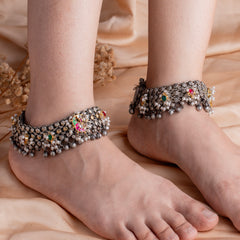 Antique Jewellery Anklet - JJCA005