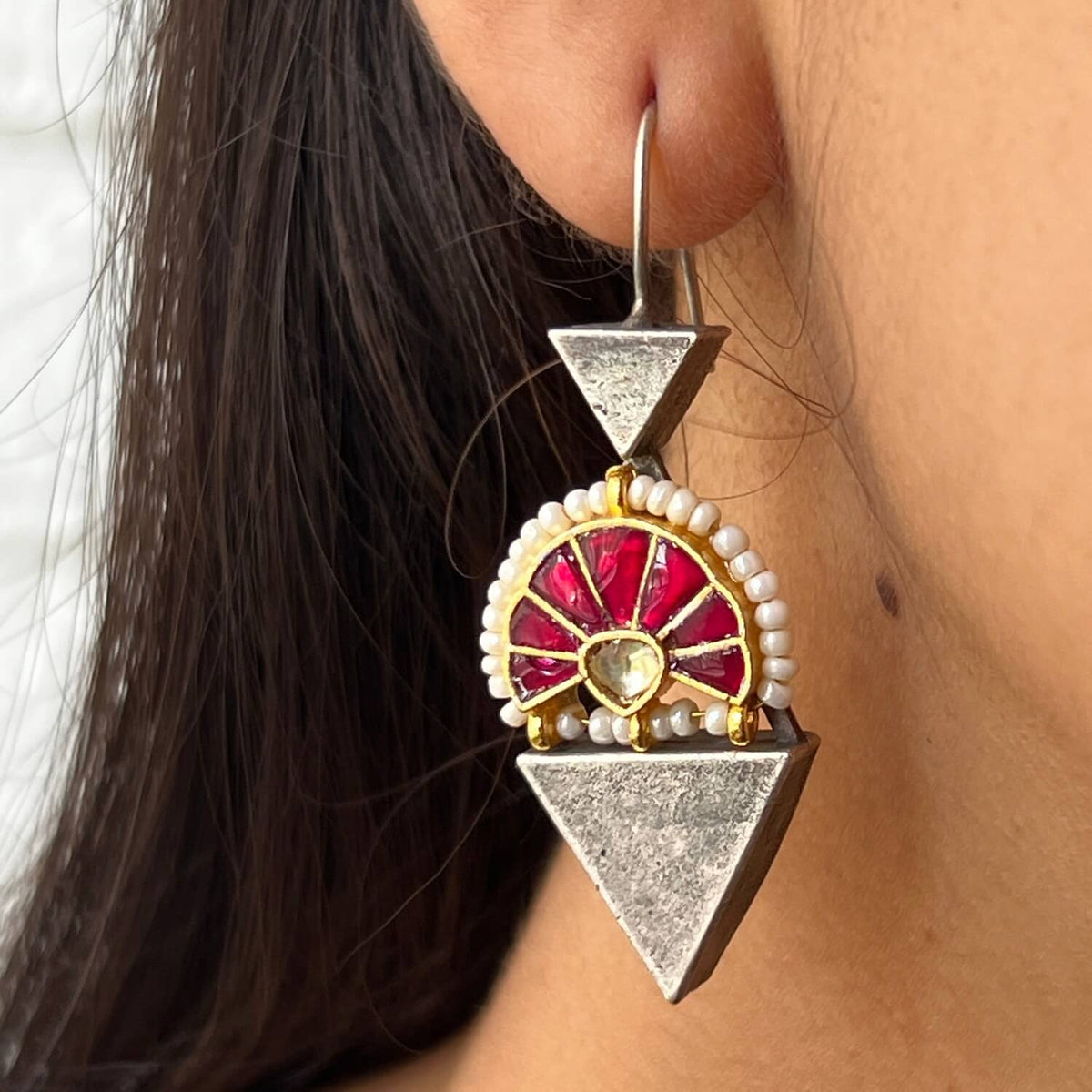 Antique Jewellery Earring - JJCE107