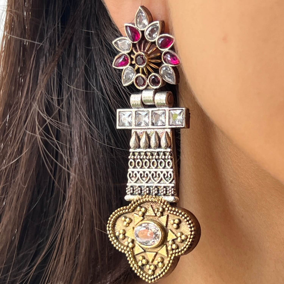 Antique Jewellery Earring - JJCE113