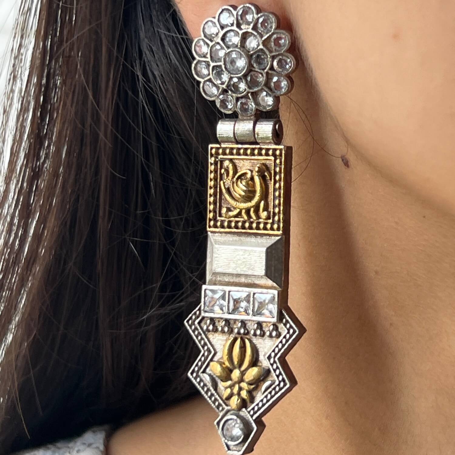 Antique Jewellery Earring - JJCE114
