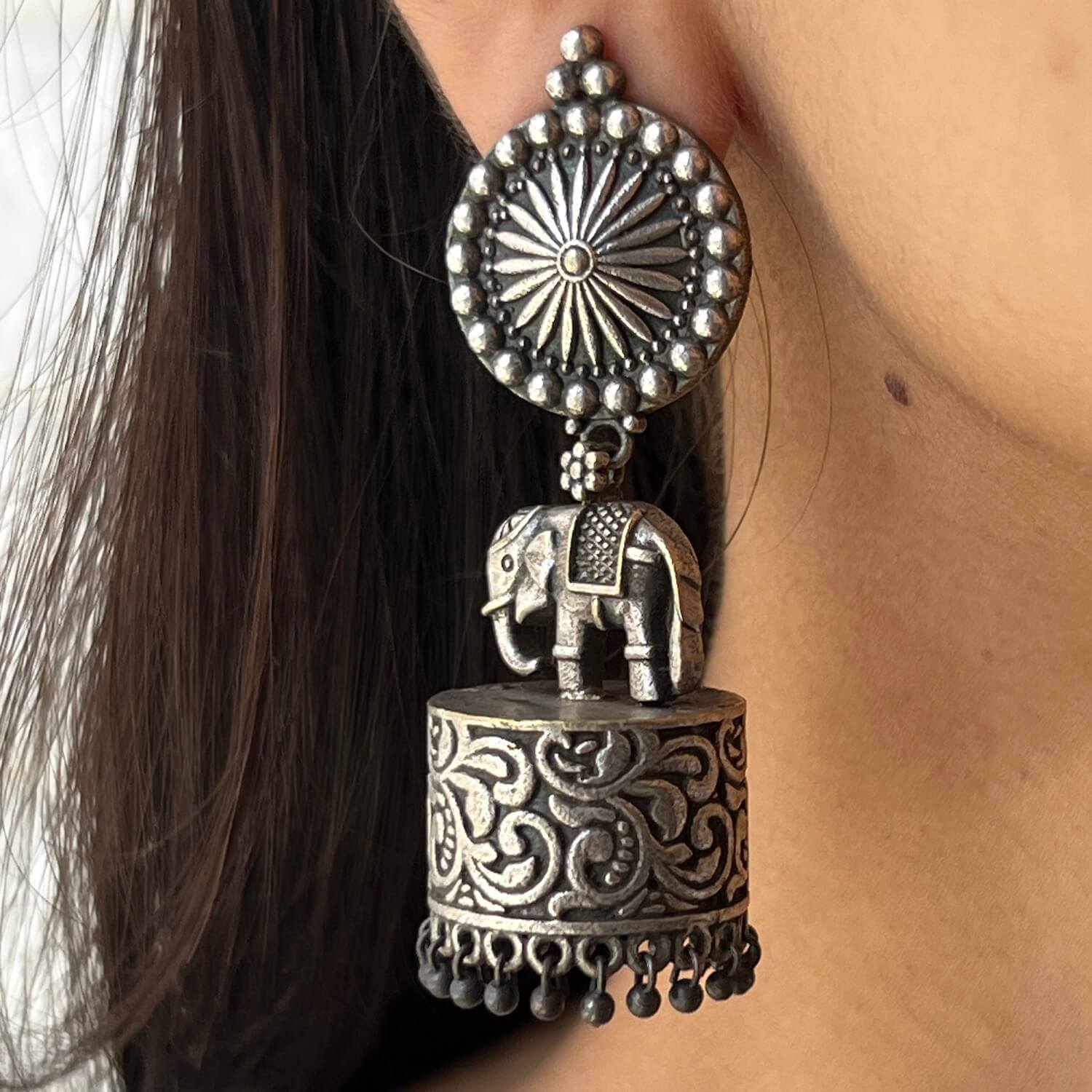 Antique Jewellery Earring - JJCE128