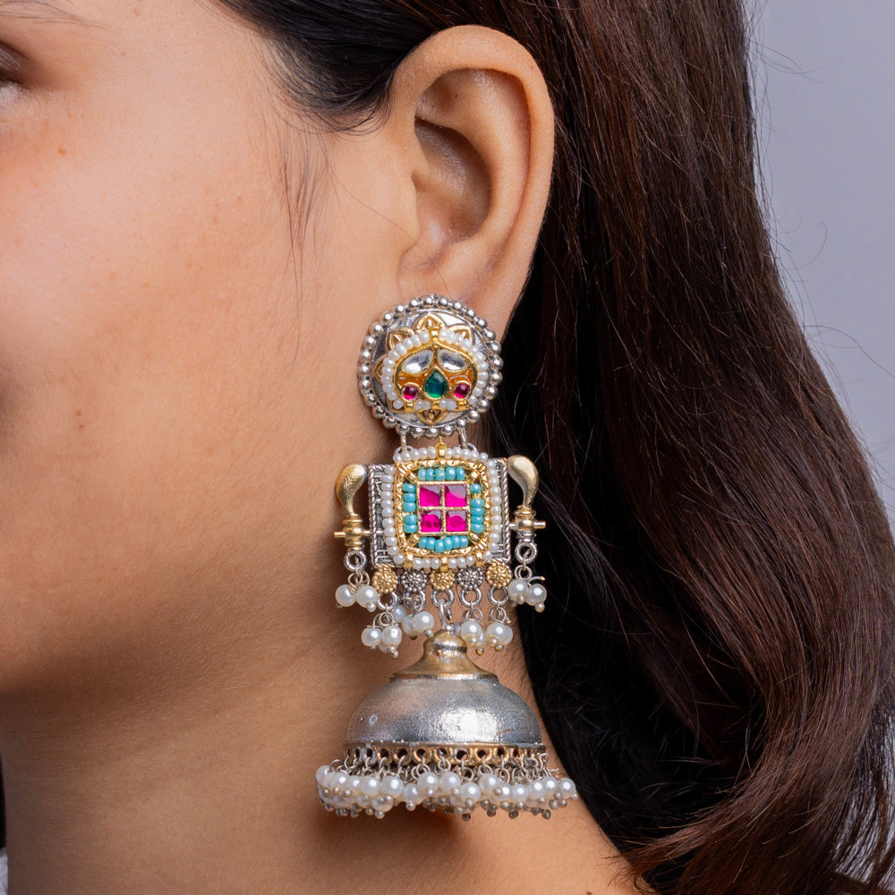 Antique Jewellery Earring -JJCE263