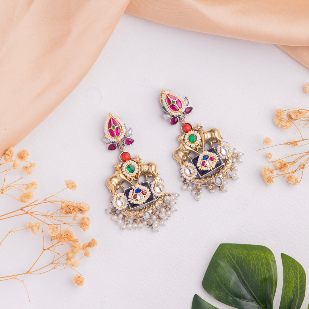 Antique Jewellery Earring - JJCE288