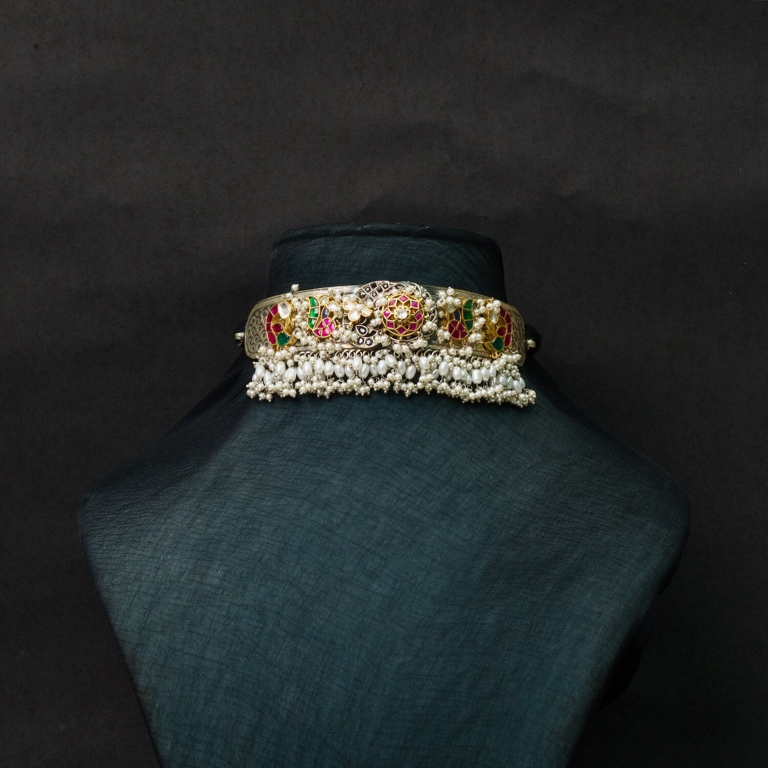 Antique Jewellery Necklace and Earrings - JJCN137
