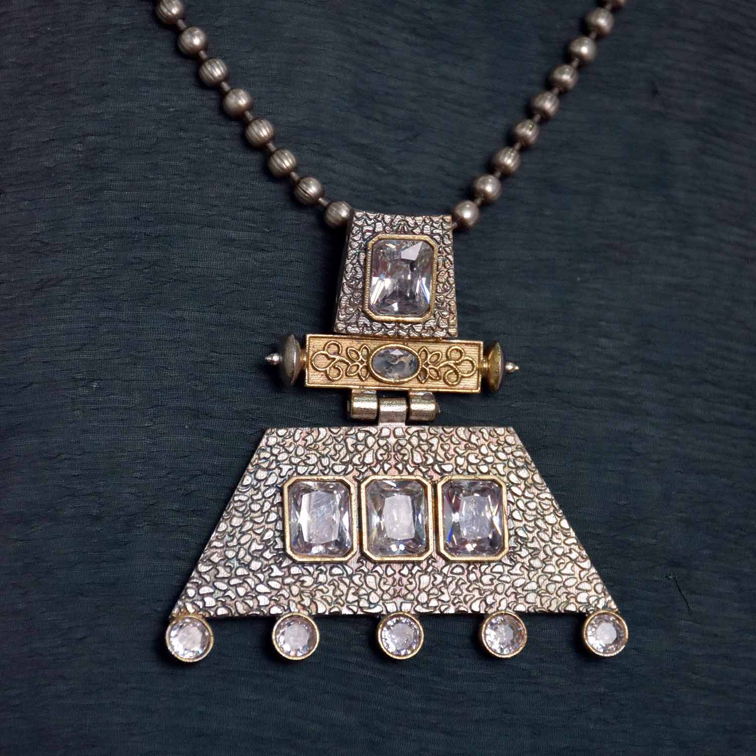 Antique Jewellery Necklace and Earrings - JJCN114