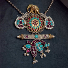 Antique Jewellery Necklace and Earrings - JJCN117