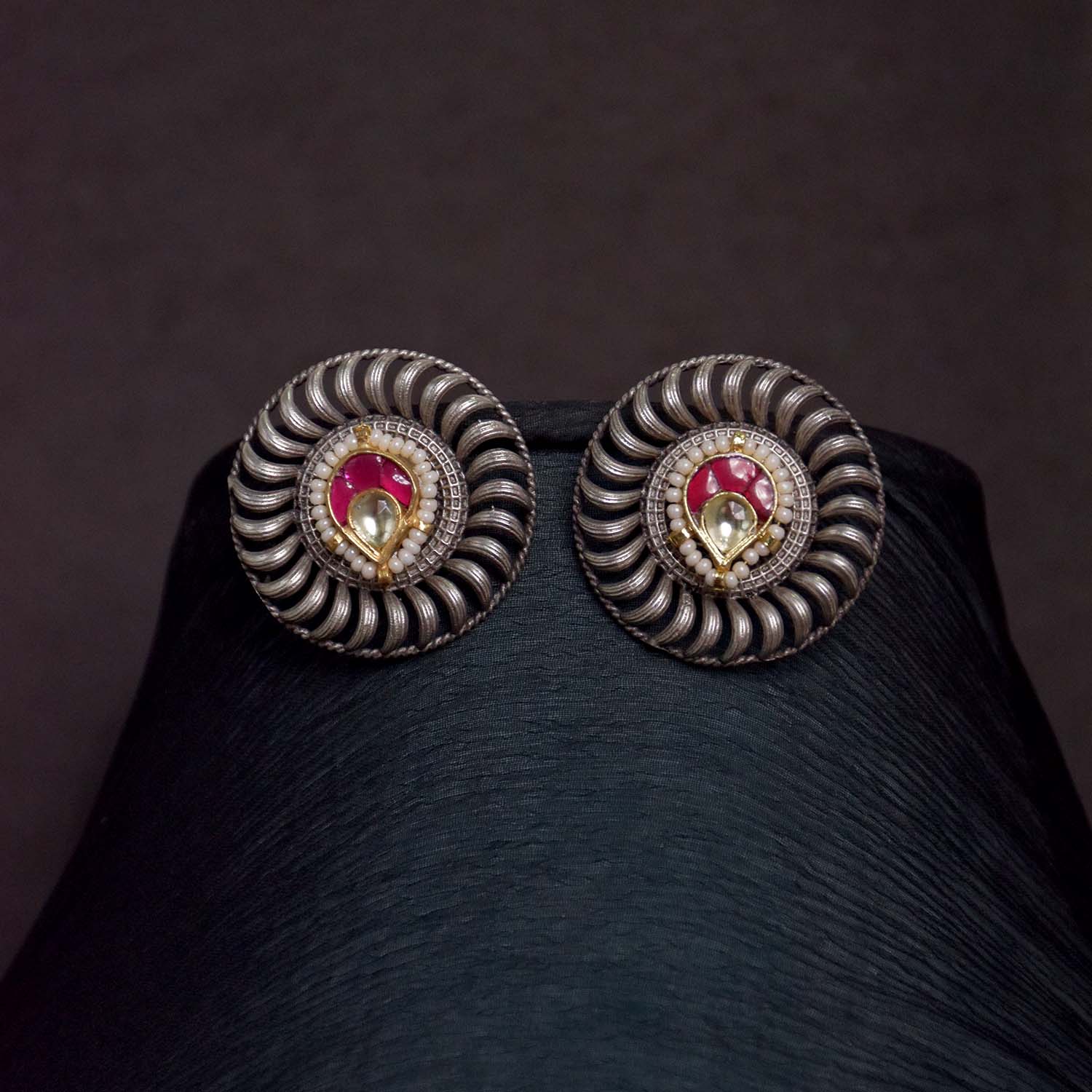 Antique Jewellery Necklace and Earrings - JJCN118