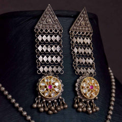 Antique Jewellery Necklace and Earrings - JJCN120