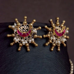Antique Jewellery Necklace and Earrings - JJCN121