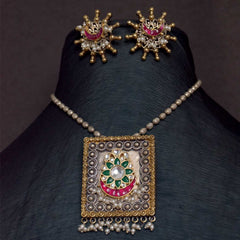 Antique Jewellery Necklace and Earrings - JJCN121