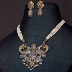 Antique Jewellery Necklace and Earrings - JJCN124