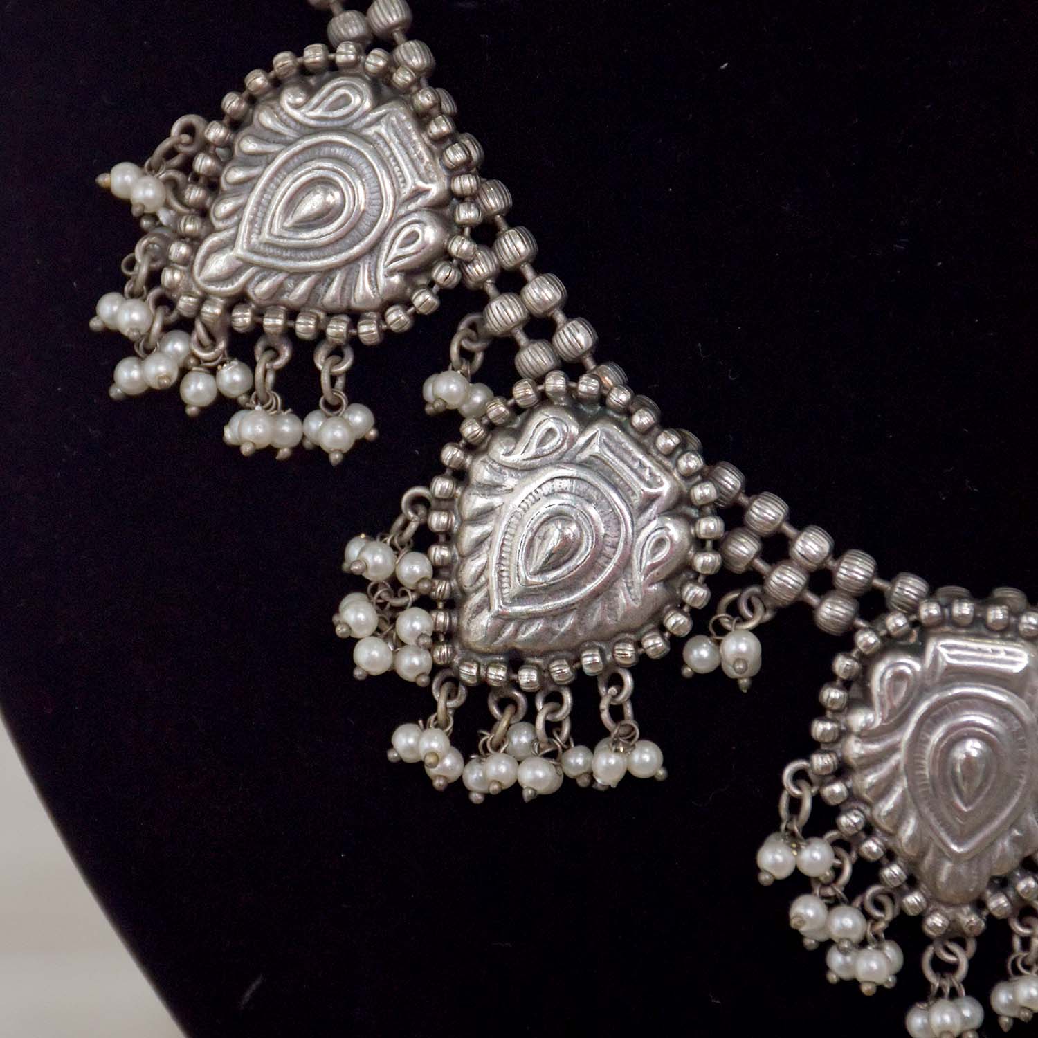 Antique Jewellery Necklace and Earrings - JJCN129
