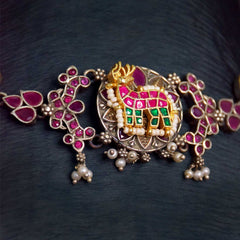 Antique Jewellery Necklace and Earrings - JJCN130