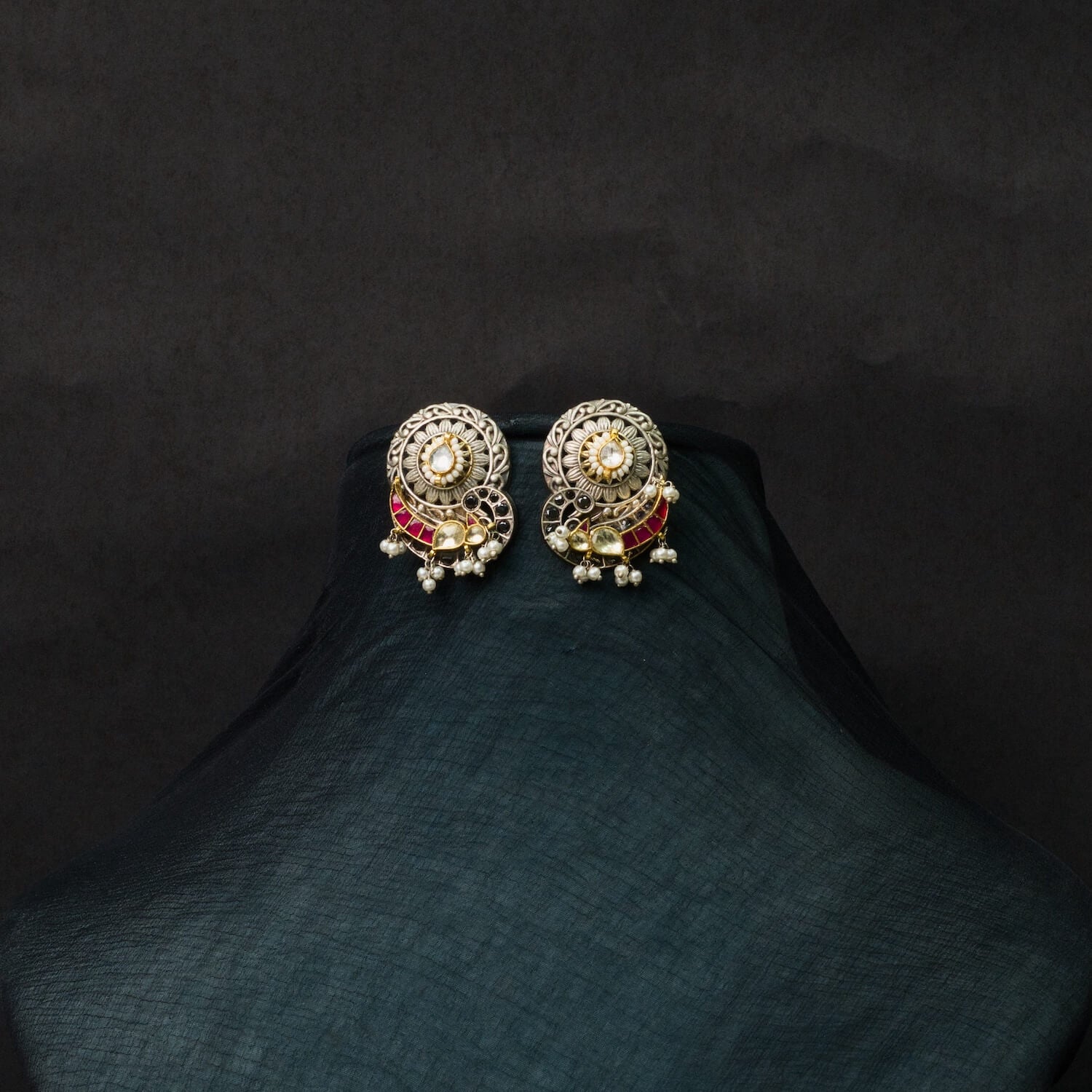 Antique Jewellery Necklace and Earrings - JJCN137