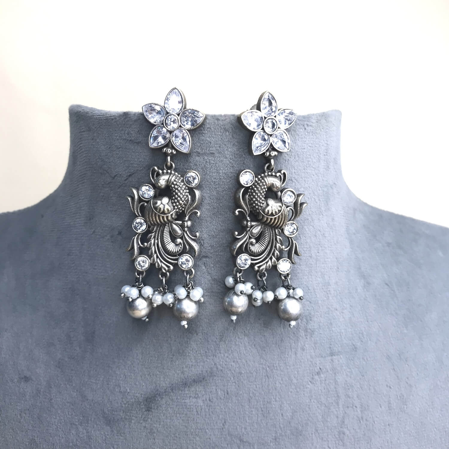 Antique Jewellery Necklace and Earrings - JJCN140