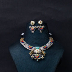 Antique Jewellery Necklace and Earrings - JJCN150
