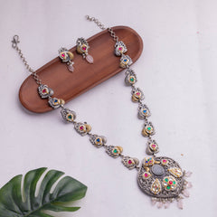 Antique Jewellery Necklace and Earrings - JJCN154