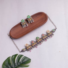 Antique Jewellery Necklace and Earrings - JJCN170