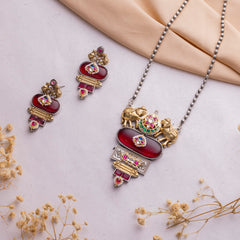 Antique Jewellery Necklace and Earrings – JJCN174