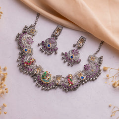 Antique Jewellery Necklace and Earrings – JJCN187