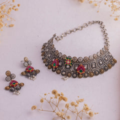 Antique Jewellery Necklace and Earrings – JJCN190