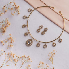 Antique Jewellery Necklace and Earrings - JJCN194