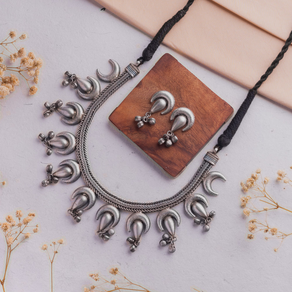 Antique Jewellery Necklace and Earrings - JJCN199