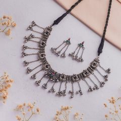 Antique Jewellery Necklace and Earrings - JJCN202