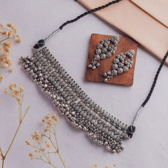 Antique Jewellery Necklace and Earrings - JJCN206