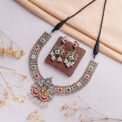 Antique Jewellery Necklace and Earrings - JJCN219
