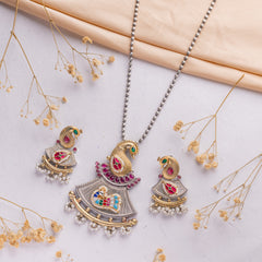 Antique Jewellery Necklace and Earrings - JJCN225