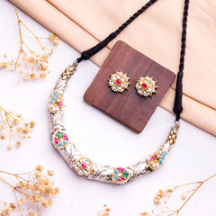 Antique Jewellery Necklace and Earrings - JJCN229