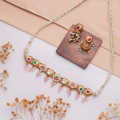 Antique Jewellery Necklace and Earrings - JJCN238