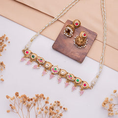 Antique Jewellery Necklace and Earrings - JJCN238