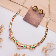 Antique Jewellery Necklace and Earrings - JJCN241