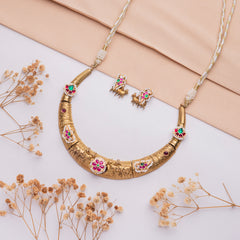 Antique Jewellery Necklace and Earrings - JJCN242