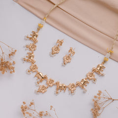 Antique Jewellery Necklace and Earrings JJCN247