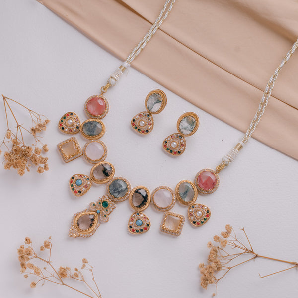 Necklace and Earrings Set