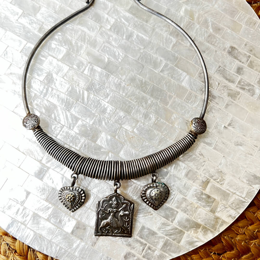 Antique Jewellery Necklace - JJCNN024