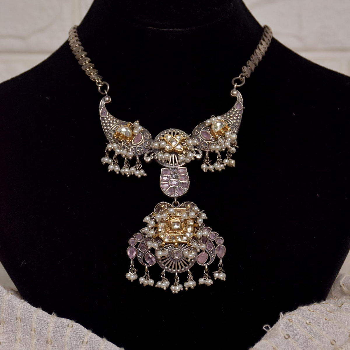 Antique Jewellery Necklace - JJCNN045