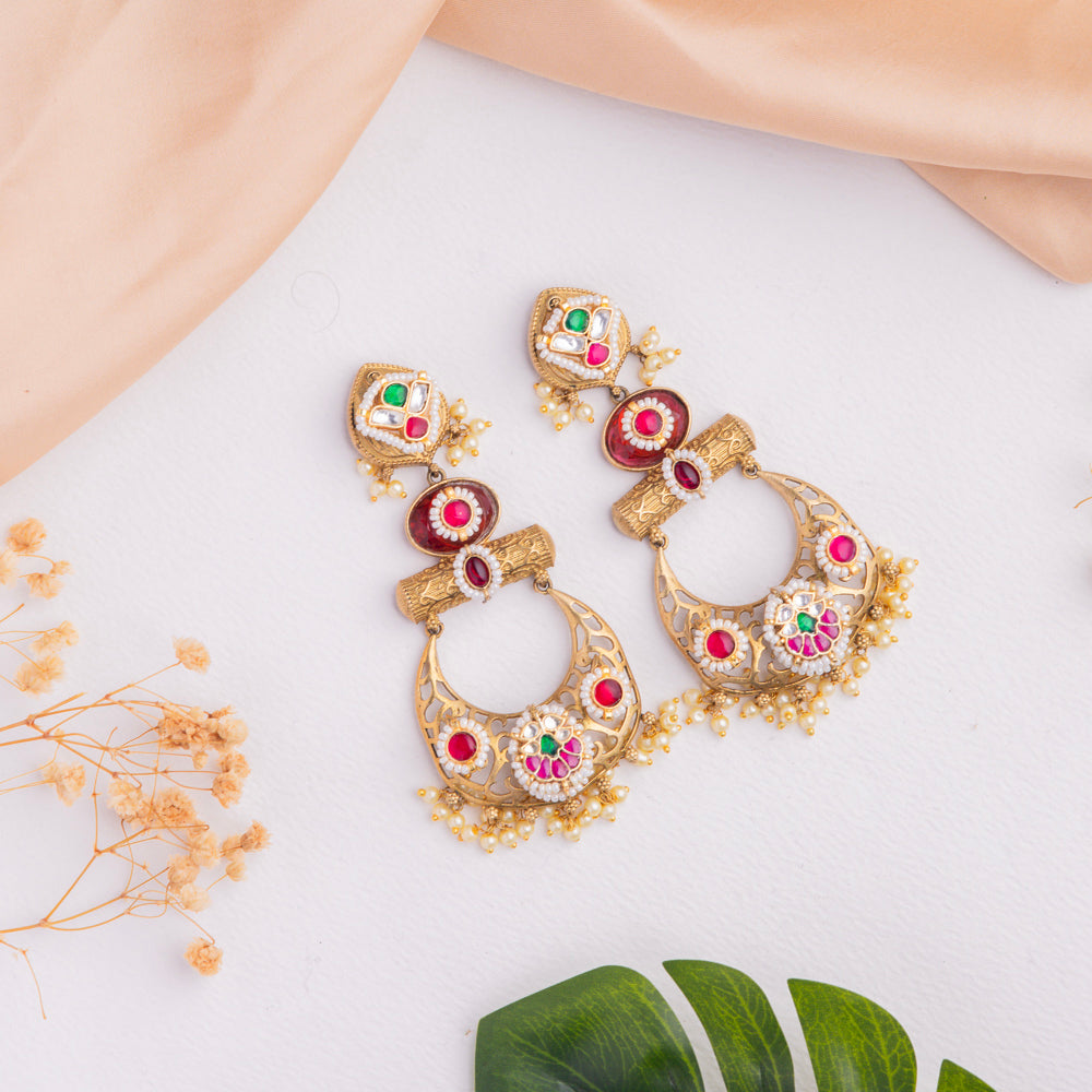 Antique Jewellery Earring - JJCE329
