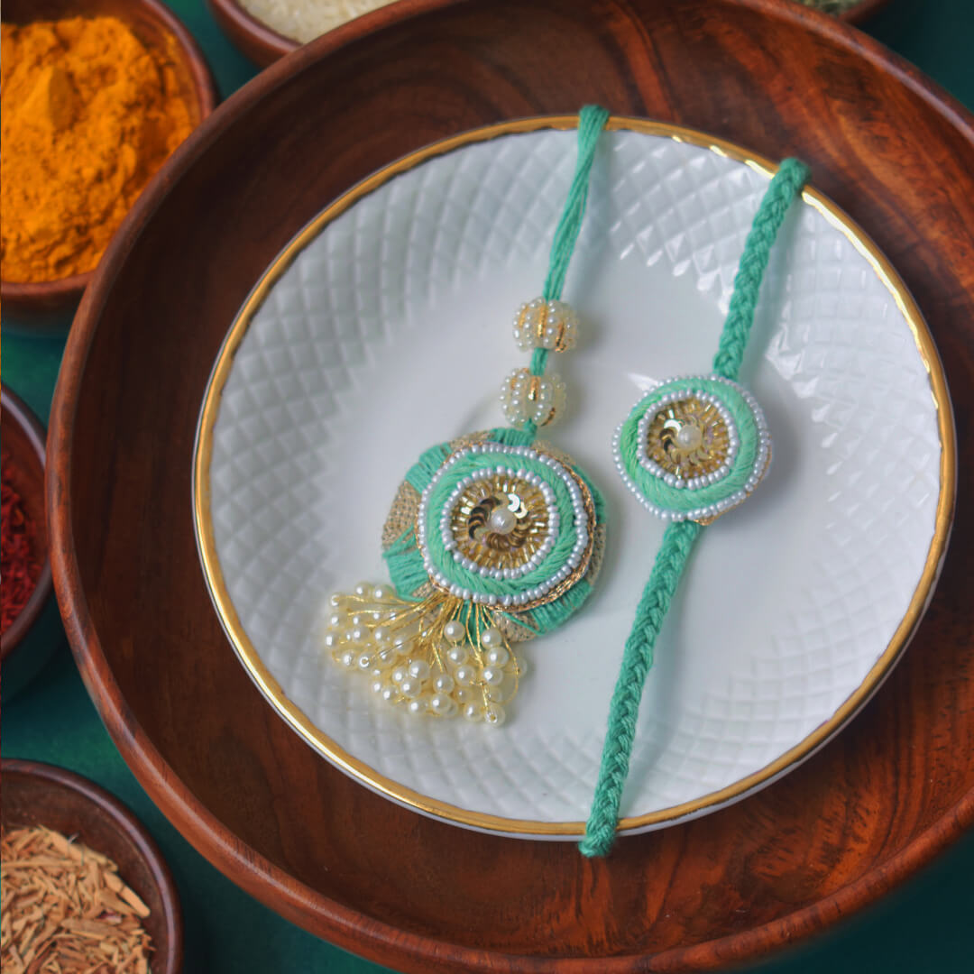 Vedic Rakhi Pairs - VRC003