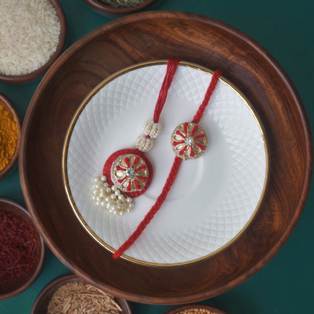 Vedic Rakhi Pairs - VRC005