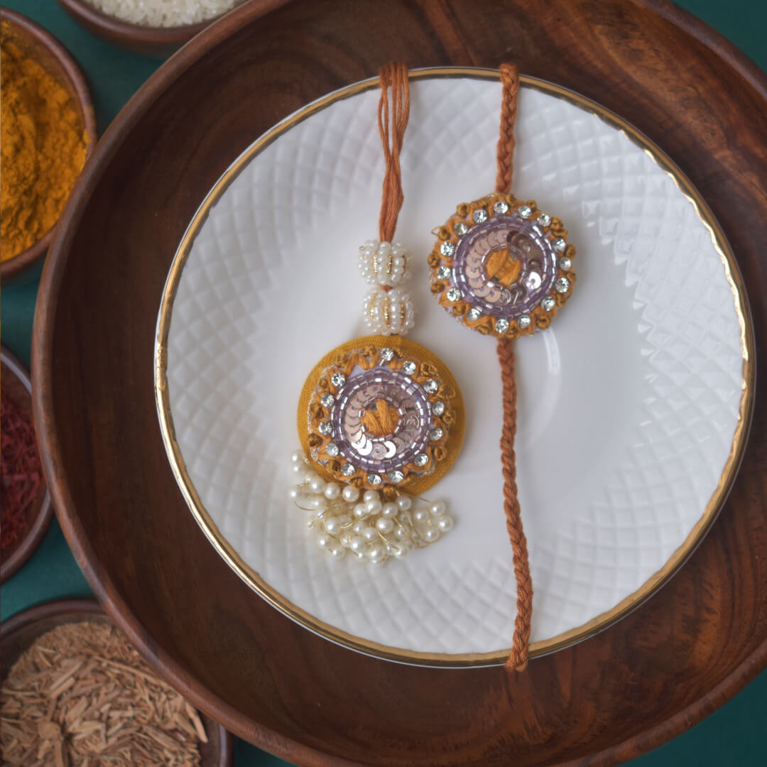 Vedic Rakhi Pairs - VRC006